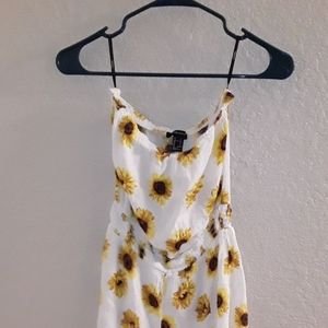 Sun flower romper